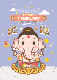 Ganesha x February 1 Birthday