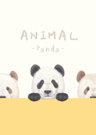 ANIMAL - Panda - BEIGE/YELLOW