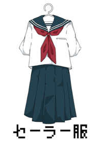 Simple sailor suit