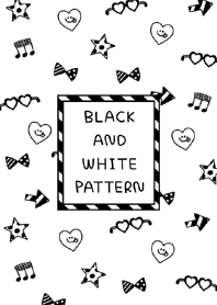 BLACK AND WHITE PATTERN