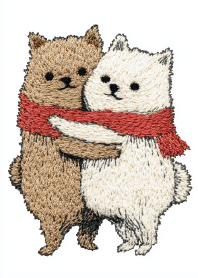 Adorable Fluffy Embrace