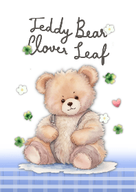 TEDDY BEAR WITH LUCKY CLOVER #5