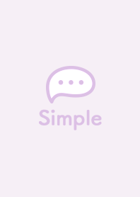 Simple Color - light Pink Purple