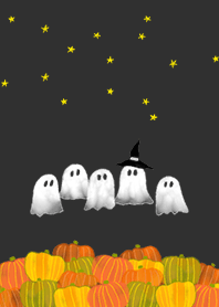Ghost and Pumpkin Ver. Midnight