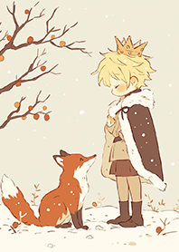 ⭐️冬日雪景中的王子與狐狸❤️5-2