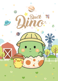 Dino&Duck Farm Lime