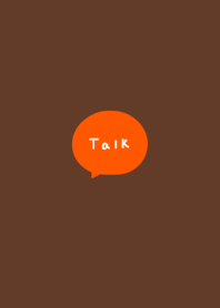 Brown and orange. Simple and mature.