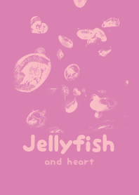 Jellyfish & heart Orchid pink