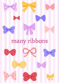 many ribbons