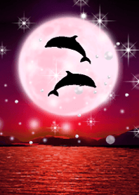 Lucky Strawberry Moon #cool dolphins