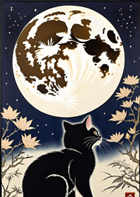 Cat under the Moon 767da7