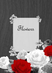 Rose Arrange Black.