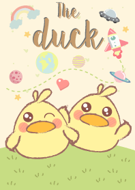 The ducks.(Yellow Galaxy Ver.)