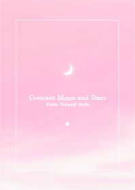 Crescent Moon and Stars38/Natural Style