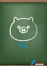 blackboard Pig 9