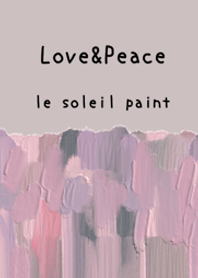Oil painting art [le soleil paint 307]
