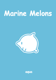 Marine Melons aqua