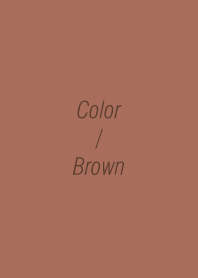 Simple Color : Brown 6