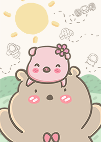 pig&bear cutie day space