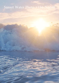 Sunset Water Photo #156 Not AI