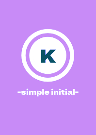 simple initial-K- THEME 97