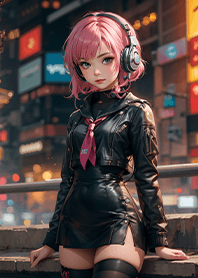 สาวไซเบอร์พังค์ 5-1