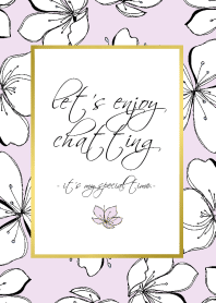 LET'S ENJOY CHATTING 08-Gold Flower Pt2-