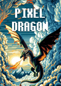 Dragão Pixel Mix Dot