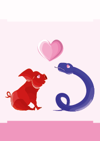 ekst Red(Pig)Love Blue(Snake)