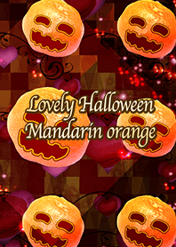 Lovely Halloween Mandarin orange