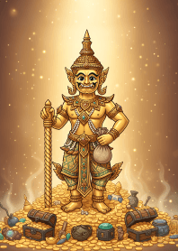 ท้าวเวสสุวรรณ,โชคลาภ,ร่ำรวย,แคล้วคลาด 7