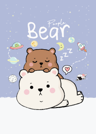Bear Lover. (Purple)