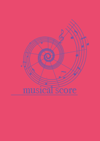 musicalscore Fukusha Purple