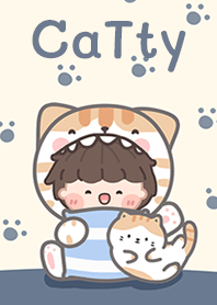 Boy in cat so cute!