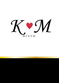 LOVE INITIAL - K&M イニシャル 6