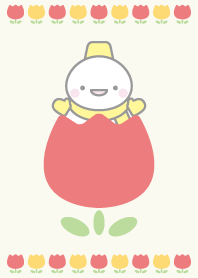 Tulip: Yellow Snowman Theme 8
