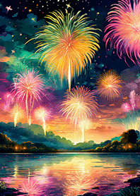 Beautiful Fireworks Theme#486