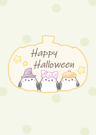 Shimaenaga Halloween -green- dot