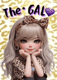 The, a gal with a leopard pattern!