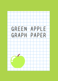 GREEN APPLE GRAPH PAPER-RED-GREENj