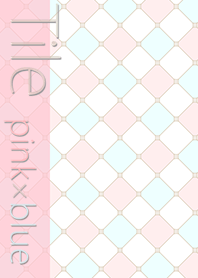 Tile pink×blue