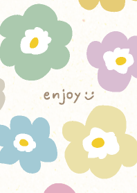 Northern Europe Colorful flower29 Japan