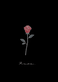 Rose / 黒と赤