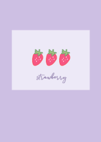 strawberry :purple