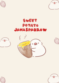 simple Java sparrow sweet potato beige.