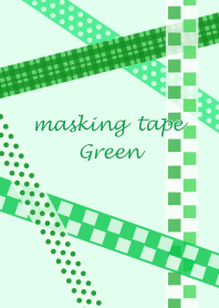 マスキングテープ～緑～