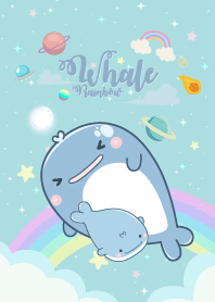 Whale Rainbow Ocean