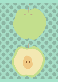 Summer Green Apple2 on BG