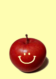 りんご＃アップル(スマイルシンプル14)