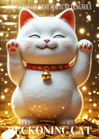 Wealth luck beckoning cat 87